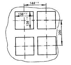 密集安裝記錄儀開孔尺寸